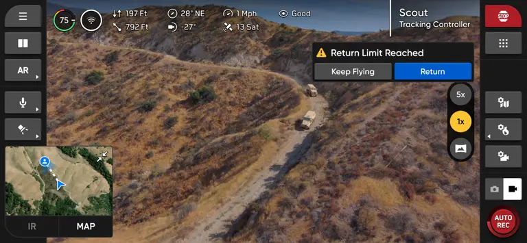 Skydio X10D — See when conditions change.