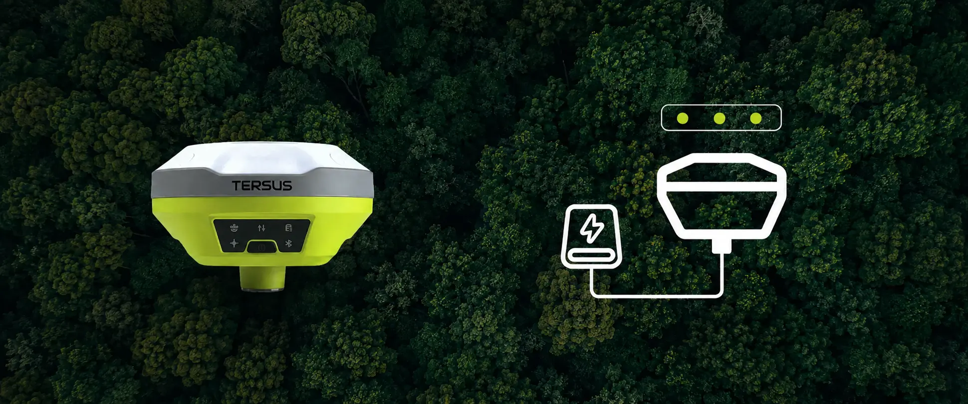 Tersus LUKA TAP GNSS RTK alıcısı