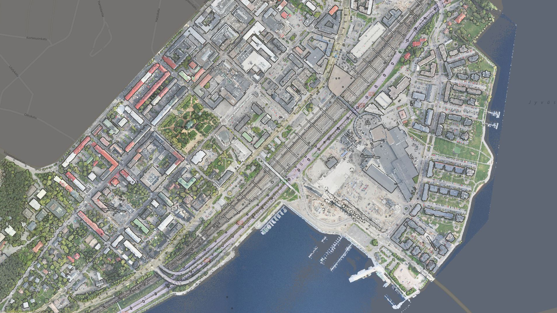 TerraScan uygulama görünümü