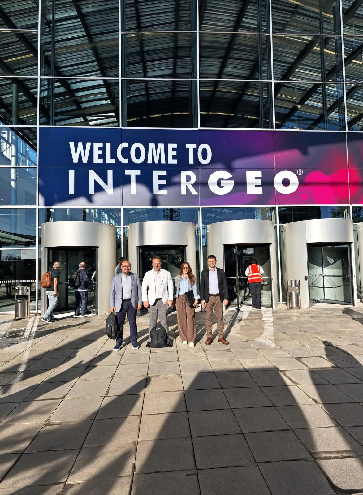 Atay Mühendislik ekibi INTERGEO 2026’da, Münih.