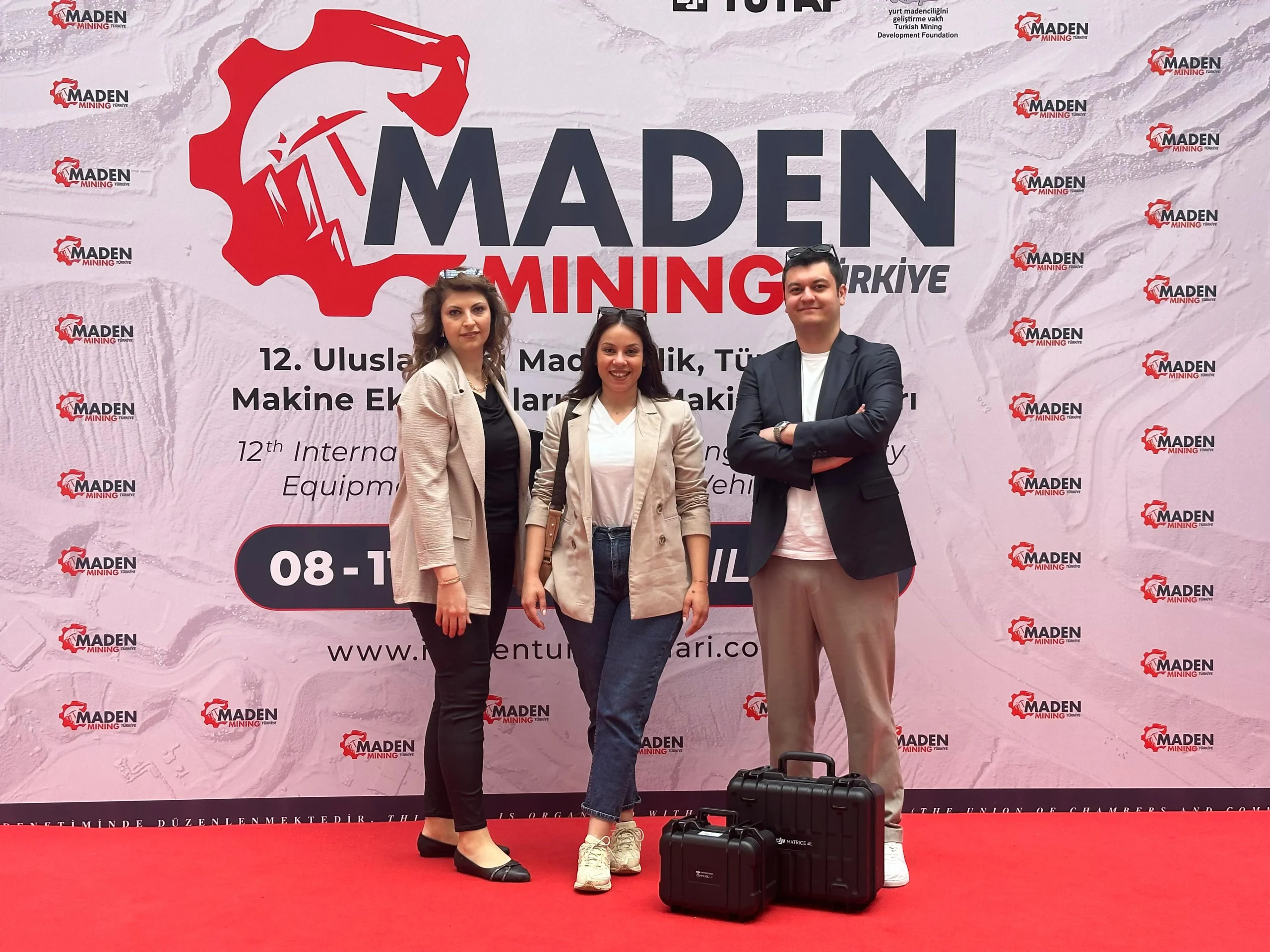 Atay Mühendislik ekibi 12. Maden Türkiye Fuarı’nda.