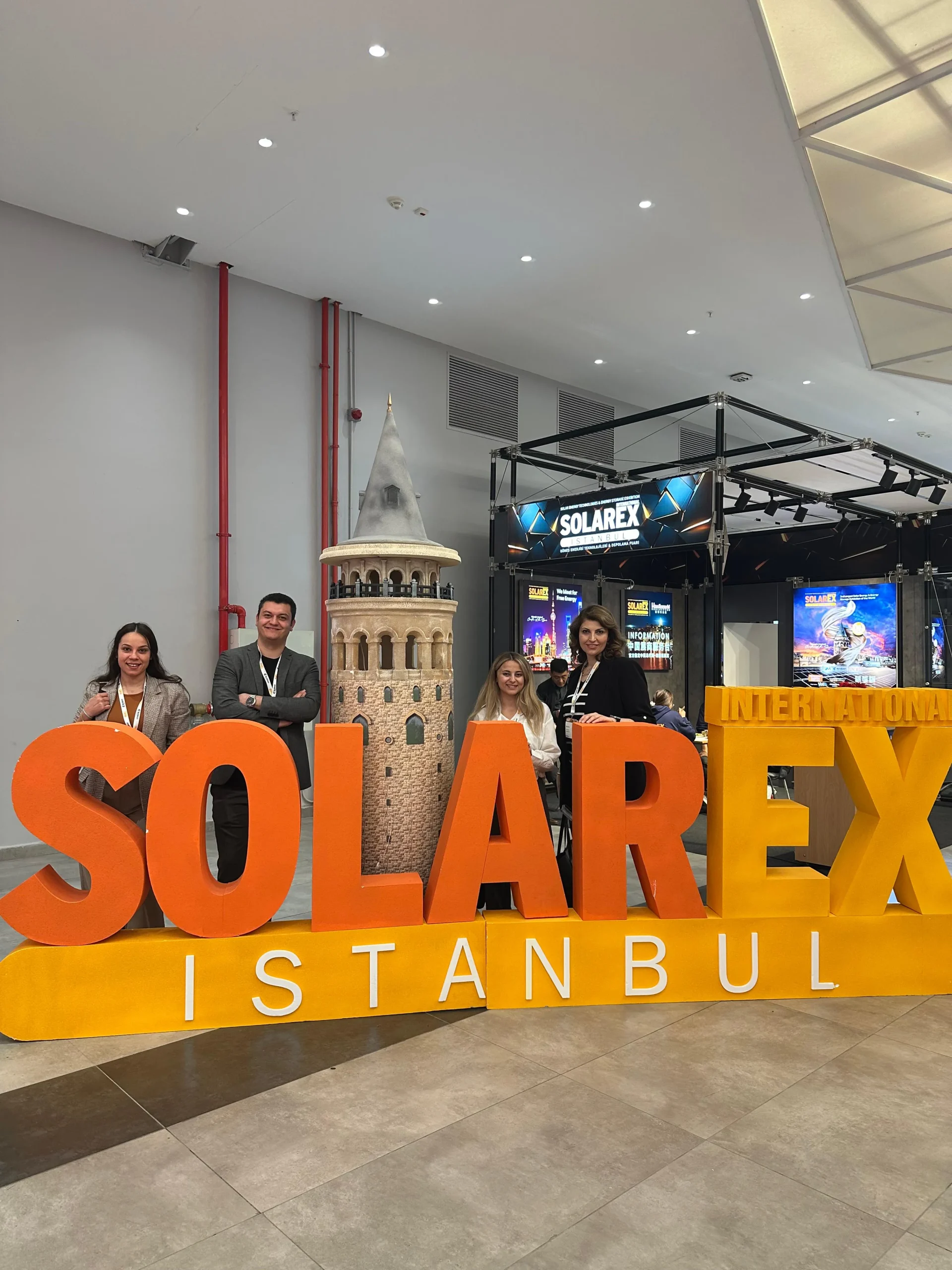 Atay Mühendislik ekibi SolarEX İstanbul 2026’da.