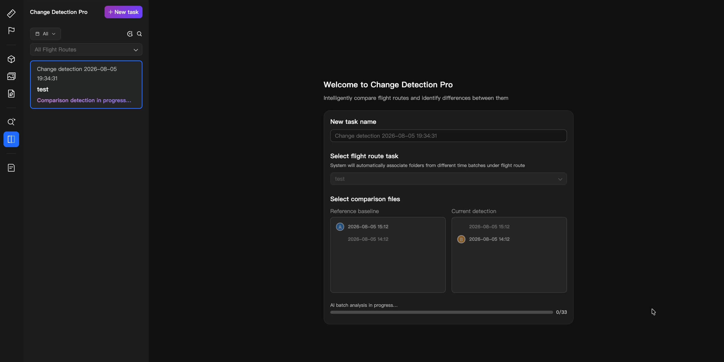 Change Detection Pro ile değişim analizi